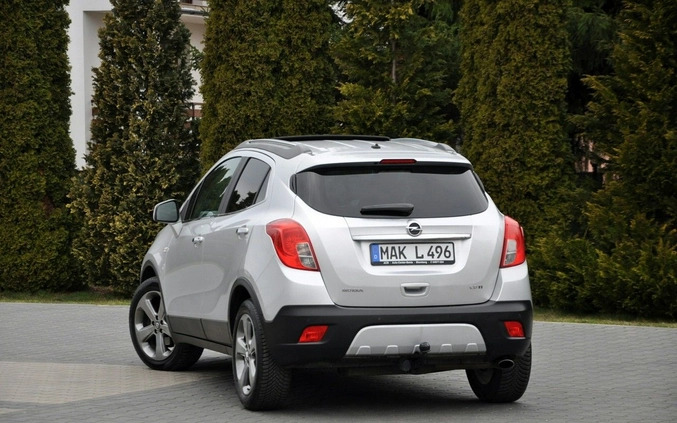 Opel Mokka cena 37900 przebieg: 215217, rok produkcji 2013 z Korsze małe 781